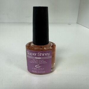 CND Creative Super Shiney - High-Gloss Top Coat - 0.5oz / 15ml